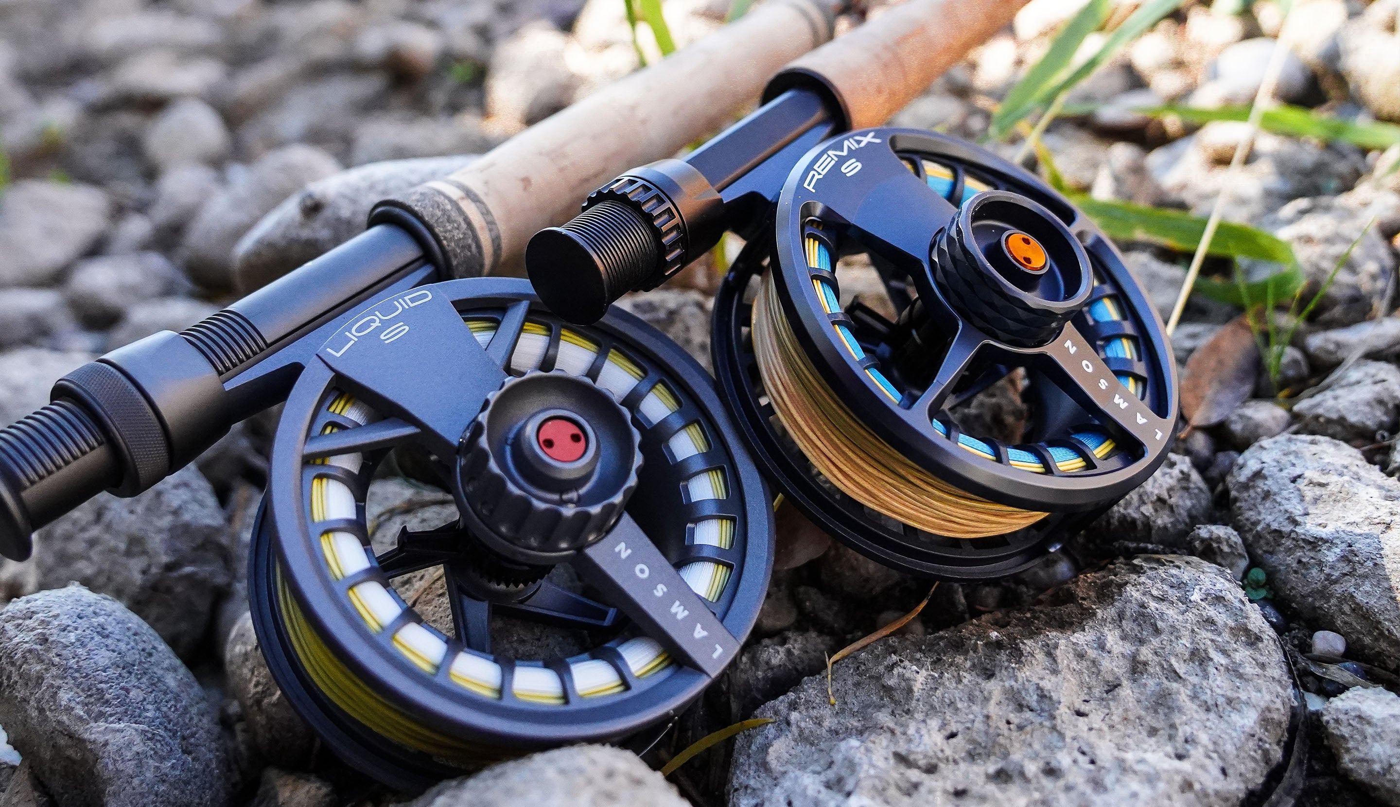 Liquid S 3-Pack Fly Fishing Reel & Spools – LAMSON